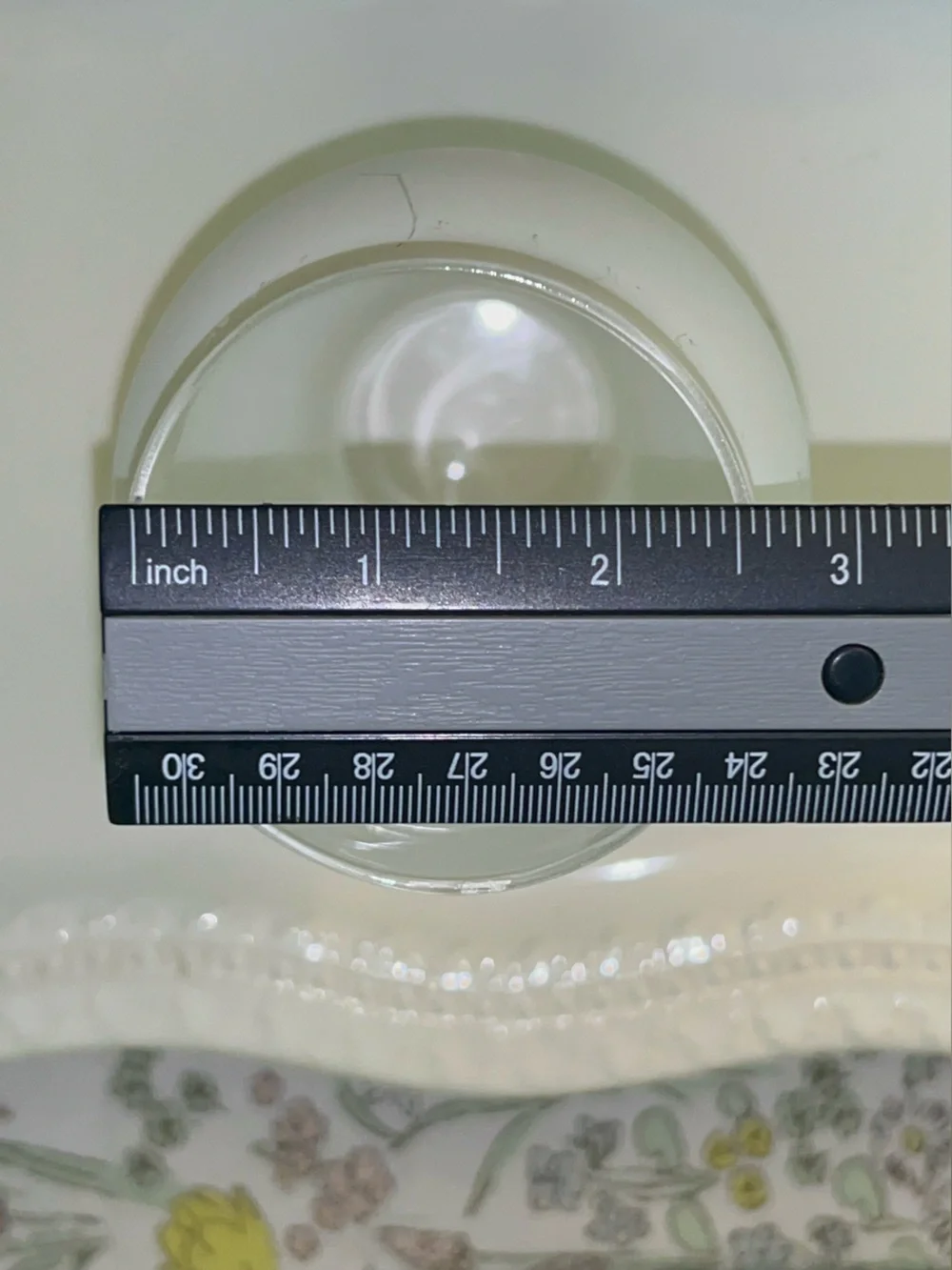 3/4 frosted glass oil lamp chimney/hurricane shade 8.5in tall